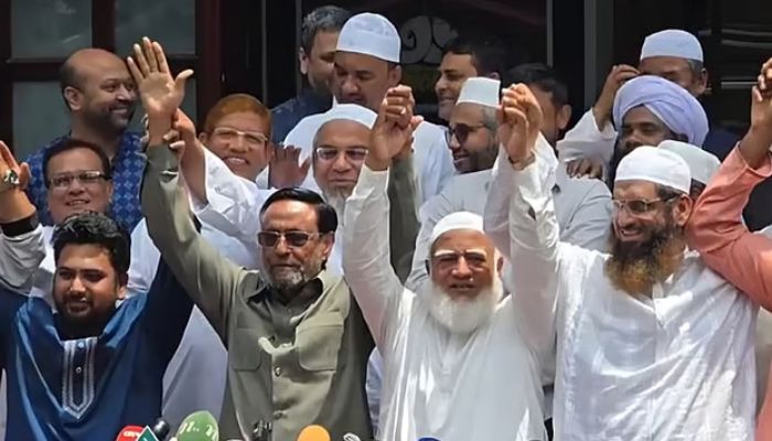 জামায়াতের রাষ্ট্রপতি প্রার্থী কর্ণেল অলি, সমর্থন নাহিদ-মামুনুলের