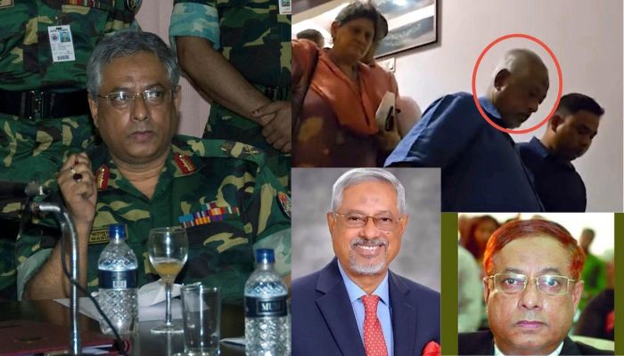 ওয়ান-ইলেভেনের সেই লে. জেনারেল মাসুদ উদ্দিন চৌধুরী গ্রেফতার