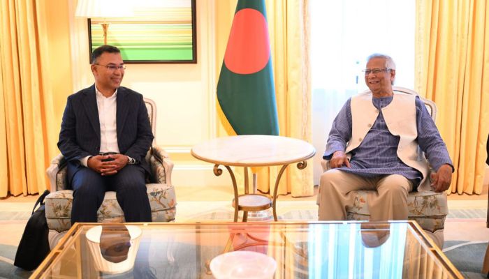 ইউনূস–তারেক বৈঠকে দুই পক্ষের প্রতিনিধিরা `সন্তুষ্ট’