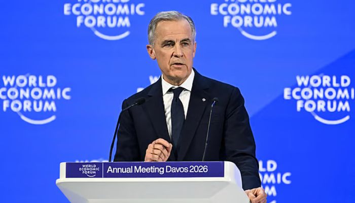 যুক্তরাষ্ট্রের নেতৃত্বাধীন বিশ্বব্যবস্থা বড় ভাঙনের মুখে: দাভোসে মার্ক কার্নি