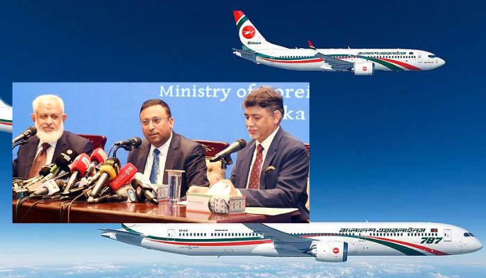 বাংলাদেশের মর্যাদা নতুন উচ্চতায়, বো‌য়িং কেনায় কোনো গোপন এজেন্ডা নেই