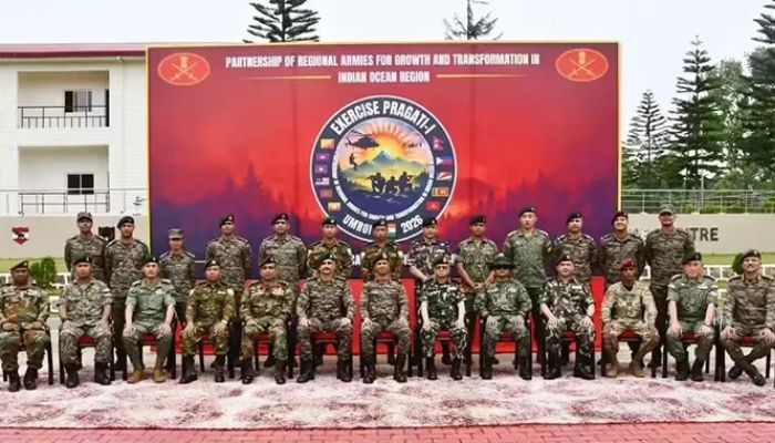 ১১ দেশ নিয়ে ভারতের সামরিক মহড়ায় নেই বাংলাদেশ