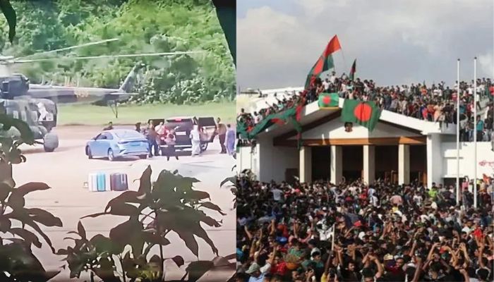 দিল্লি সকালেও আঁচ করতে পারেনি, বিকালেই ভারতে আশ্রয় নেবেন শেখ হাসিনা