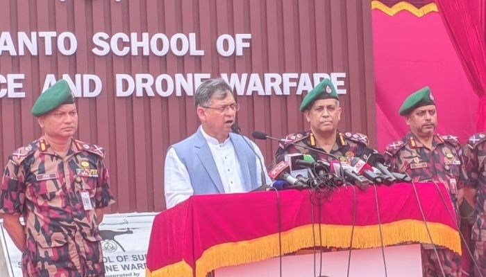 দেশের প্রথম সীমান্ত নজরদারি ও ড্রোন যুদ্ধ প্রশিক্ষণকেন্দ্র সিলেটে