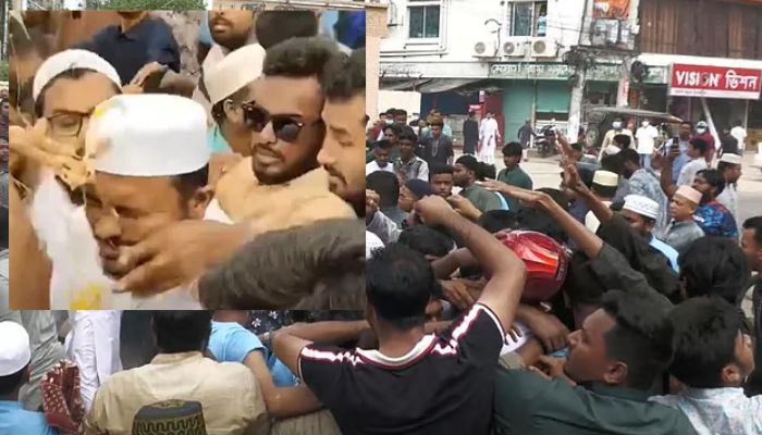 ঝিনাইদহে নাসীরউদ্দিন পাটওয়ারীর ওপর হামলার-ডিম নিক্ষেপ, উত্তেজনা
