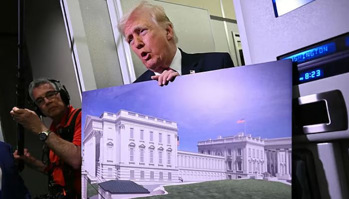 ট্রাম্পের ৯০ হাজার বর্গফুটের ভূগর্ভস্থ বাংকার সংস্কারে তোড়জোড়