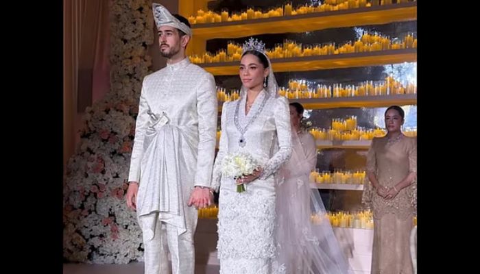 যুক্তরাজ্যের রেসিং ড্রাইভারকে বিয়ে করলেন মালয়েশিয়ার রাজকন্যা