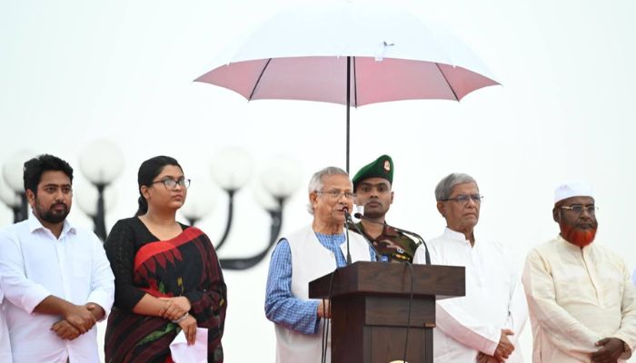 ২৮ দফা জুলাই ঘোষণাপত্রে যা বললেন ড. ইউনূস