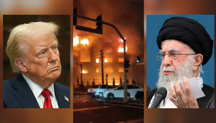 বিক্ষোভ দমনে কঠোর খামেনি, পরিস্থিতি বিপজ্জনক বলছেন ট্রাম্প 