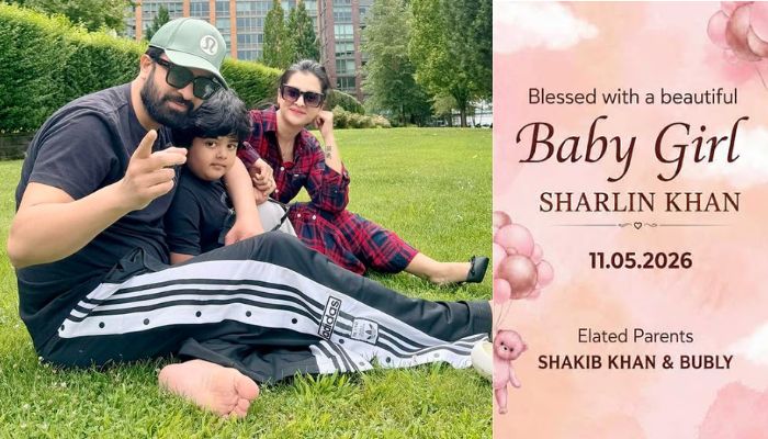 শাকিব-বুবলীর কন্যাসন্তান, নাম রেখেছেন শারলিন খান