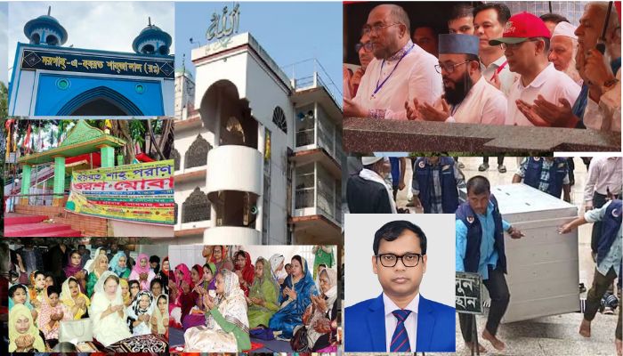মাননীয় প্রধানমন্ত্রী, সিলেটের শান্তিপ্রিয়  ধর্মপ্রাণ মানুষ আপনার প্রতি কৃতজ্ঞ