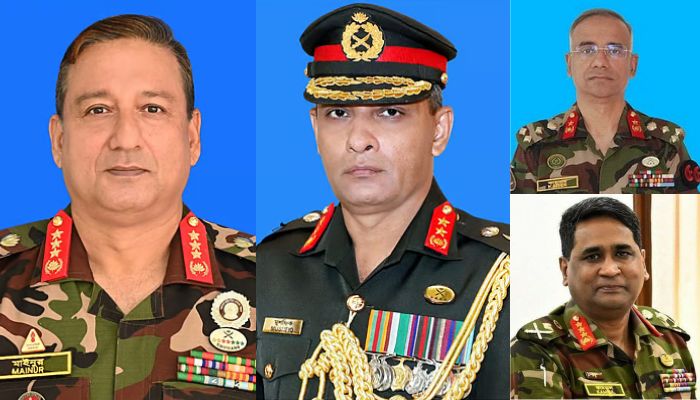 সেনাবাহিনীর উচ্চ পর্যায়ে রদবদল, আলোচিত জেনারেল কামরুল পররাষ্ট্রে